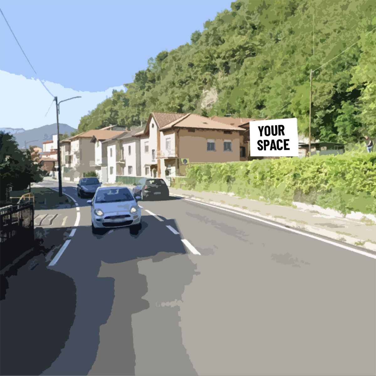 SPAZIO PUBBLICITARIO 400 x 300 Via Nazionale (COSTA VOLPINO) Dal 19/10/2026 al 01/11/2026 14 giorni